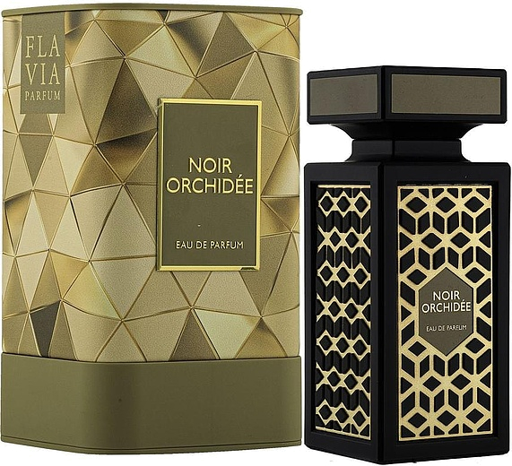 Flavia Noir Orchidee