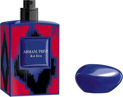 Giorgio Armani Armani Prive Ikat Bleu