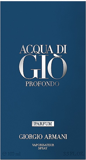 Giorgio Armani Acqua Di Gio Profondo Parfum