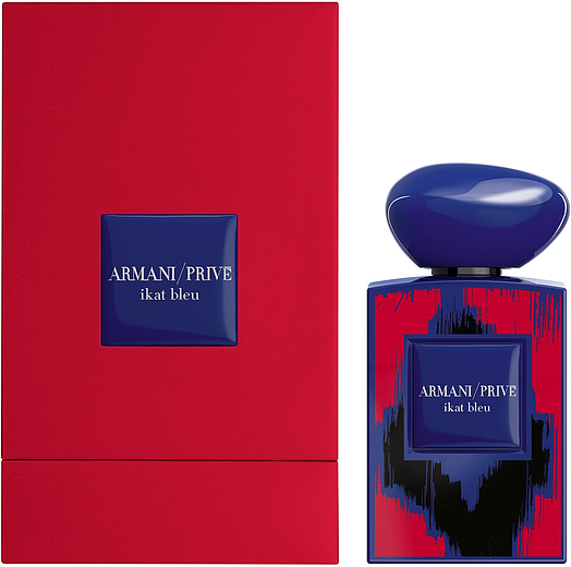Giorgio Armani Armani Prive Ikat Bleu