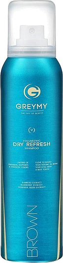 Greymy Volumizing Dry Refresh Shampoo - Brown
