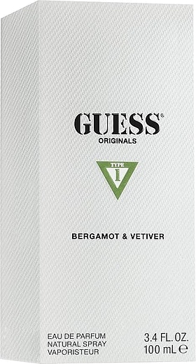 Guess Originals Type 1 Bergamot & Vetiver