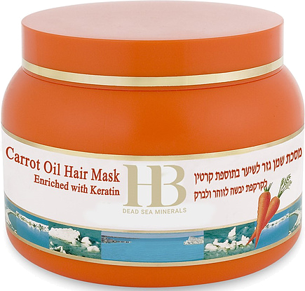 Health & Beauty Carrot Oil & Mud Mask For Dry Colored Hair