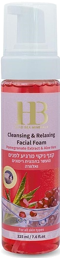 Health & Beauty Facial Foam Cleansing & Relaxing with Vitamin A + E