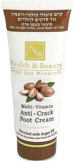 Health & Beauty Multi-Vitamin Anti-Crack Foot Cream Enriched With Argan Oil