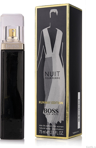 Hugo Boss Nuit Runway