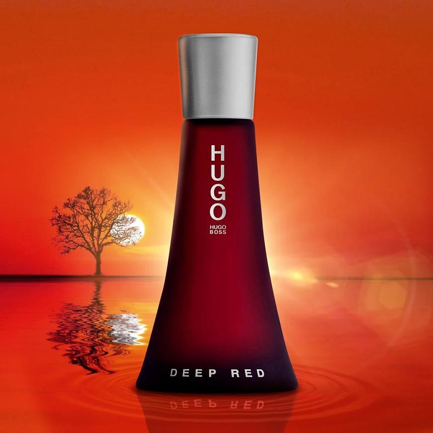 deep red hugo boss 90ml