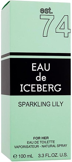 Iceberg Eau De Iceberg Sparkling Lily