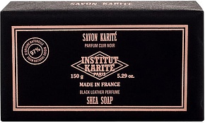 Institut Karite Paris Black Leather Shea Soap