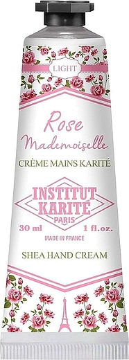 Institut Karite Paris Rose Mademoiselle Light Shea Hand Cream