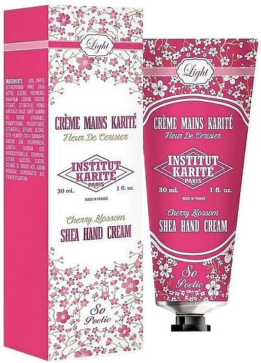 Institut Karite Paris Shea Hand Cream Cherry Blossom