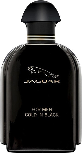 Jaguar Gold in Black