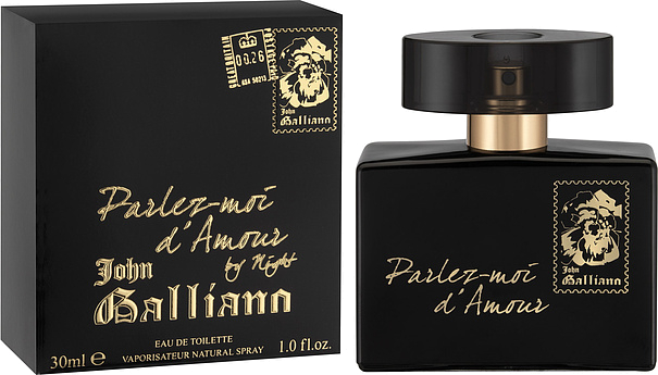 John Galliano Parlez-Moi d'Amour by Night