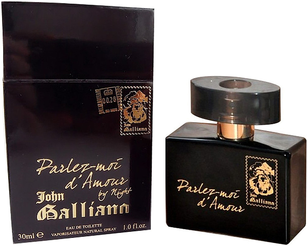 John Galliano Parlez-Moi d'Amour by Night
