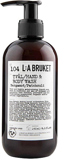 L:A Bruket 104 Bergamot/Patchouli