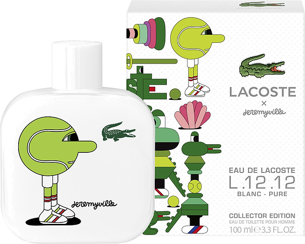 Lacoste Eau De Lacoste L.12.12 Blanc Pure Pour Homme X Jeremyville