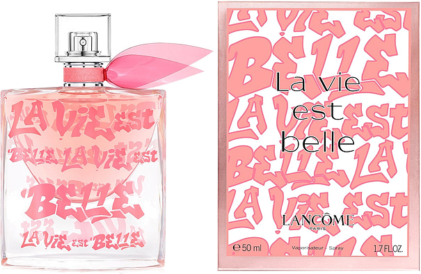 Lancome La Vie Est Belle Artist Edition By Lady Pink