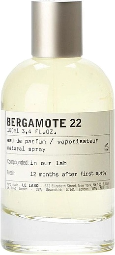 Le Labo Bergamote 22