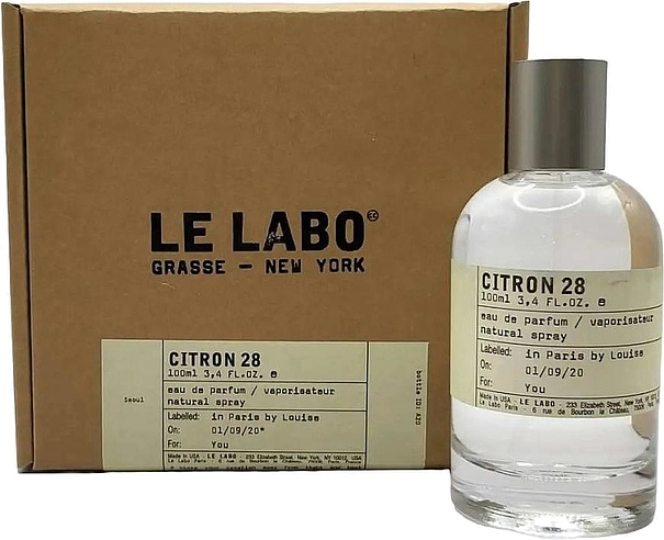 Le Labo Citron 28 Seoul