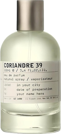 Le Labo Coriandre 39 Mexico
