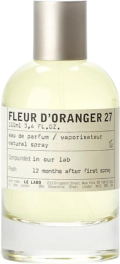 Le Labo Fleur d`Oranger 27