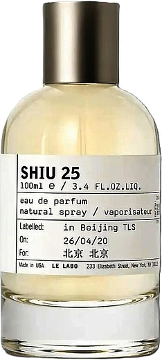 Le Labo Shiu 25