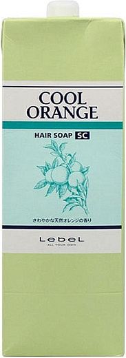 Lebel Cool Orange Hair Soap Super Cool