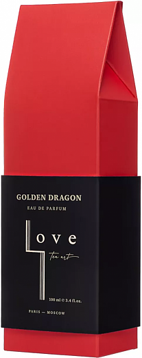 Love Tea Art Golden Dragon