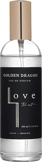 Love Tea Art Golden Dragon