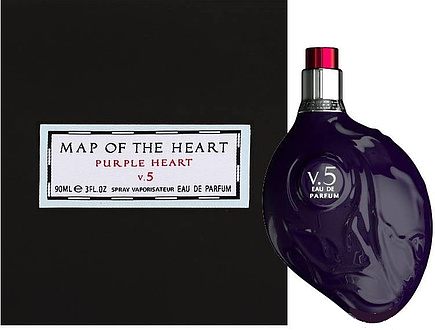 Map of the Heart Purple Heart V 5