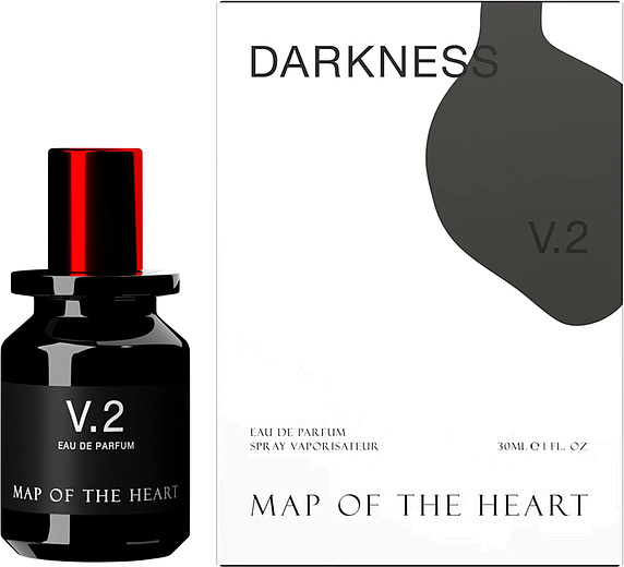 Map of the Heart Black Heart V 2