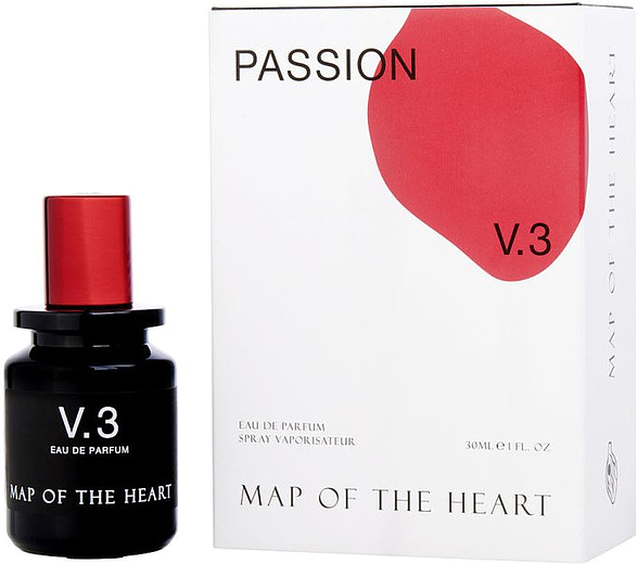 Map of the Heart Heart V 3 Passion