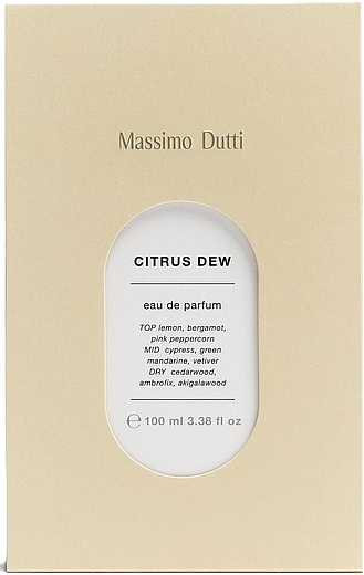 Massimo Dutti Citrus Dew