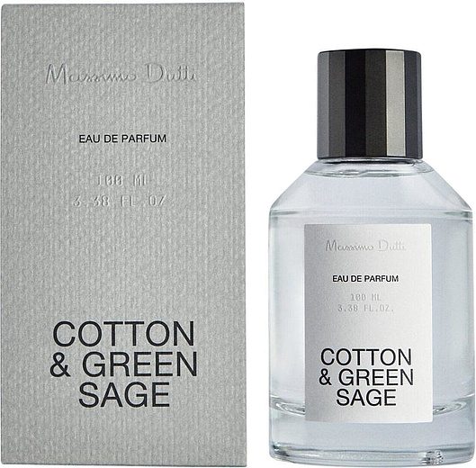 Massimo Dutti Cotton & Green Sage