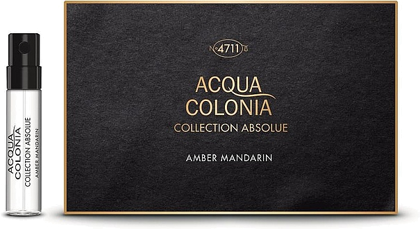 Maurer & Wirtz 4711 Acqua Colonia Absolue Amber Mandarin