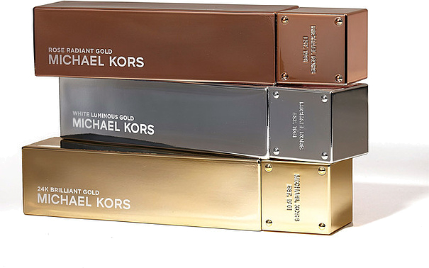 Michael Kors White Luminous Gold