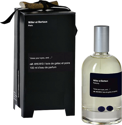 Miller et Bertaux Close Your Eyes, And... /bois De Gaiac Et Poire