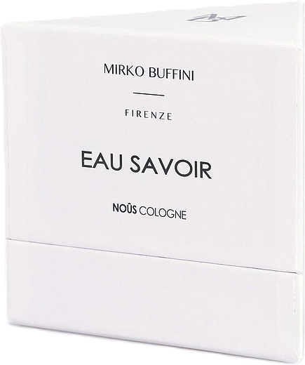 Mirko Buffini Eau Savoir