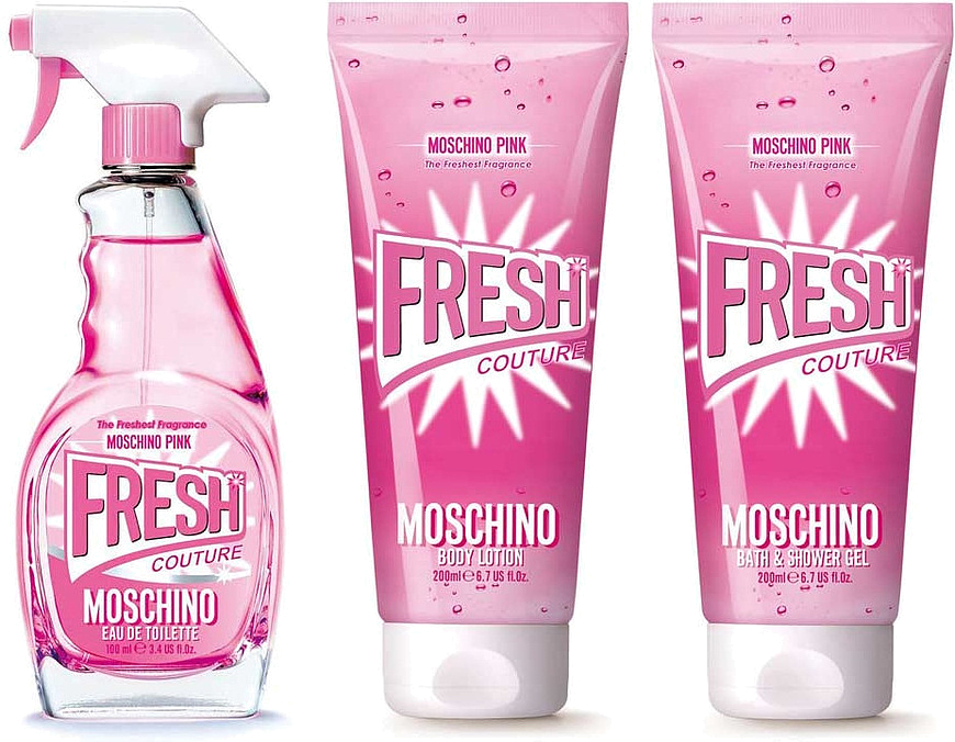 moschino fresh couture pink