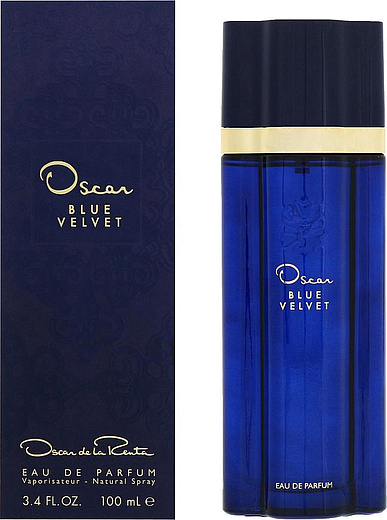 Oscar De La Renta Oscar Blue Velvet