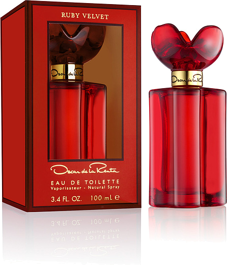 Oscar De La Renta Ruby Velvet
