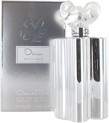 Oscar De La Renta White Gold