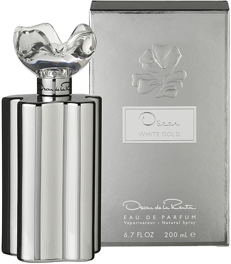 Oscar De La Renta White Gold