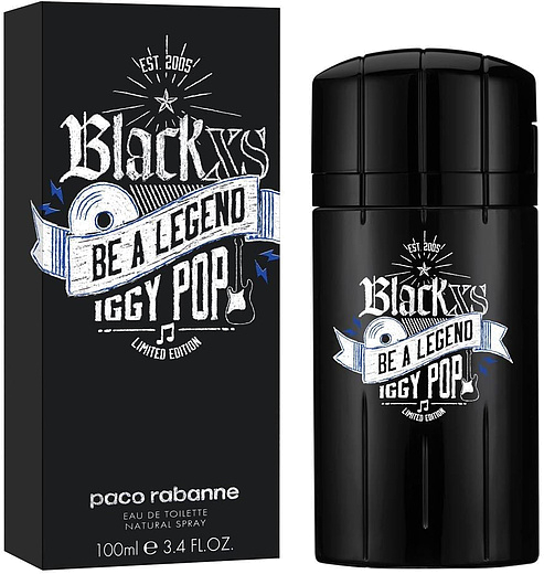 Paco Rabanne Black XS Be a Legend Iggy Pop