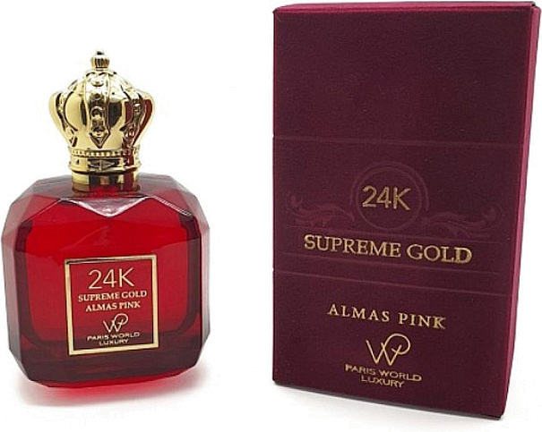 Paris World Luxury 24K Supreme Gold Almas Pink