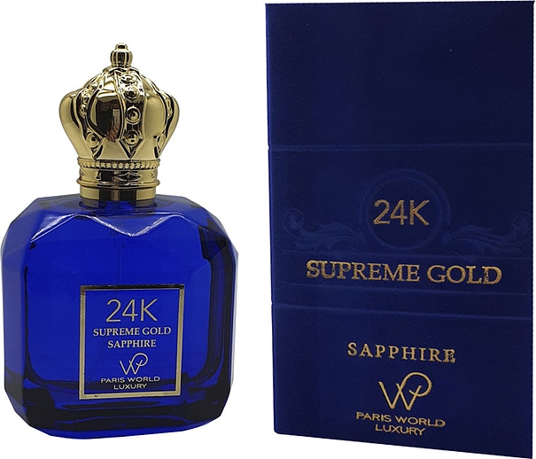 Paris World Luxury Supreme Gold Sapphire