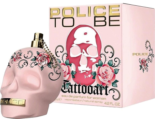 Police To Be Tattooart For Woman 
