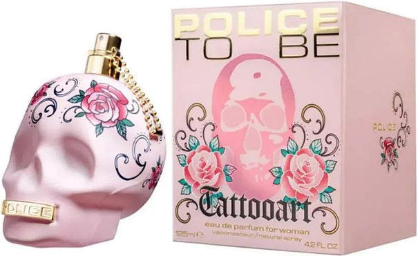 Police To Be Tattooart For Woman 