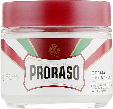 Proraso Red Line Pre Shave Cream