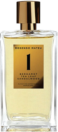 Rosendo Mateu 1 Bergamot, Tea Leaf, Sandalwood